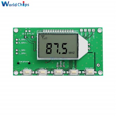 *DC 3-5V FM Module FM Transmitter Module Wireless Microphone