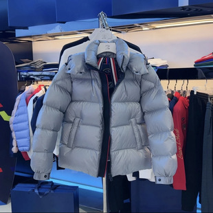 BRAVE&SHARK 抗寒冻加厚高奢95亮面白鹅羽绒服 勇士鲨鱼品牌男冬季