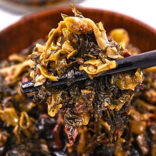 四川干咸菜巴中农家自制盐菜老坛咸菜纯手工青菜腌菜梅菜扣肉配菜