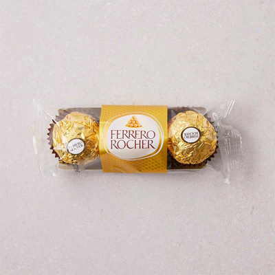 临期特价 FERRERO ROCHER费列罗榛果威化巧克力3粒装休闲小零食