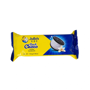 进口大牌香草味夹心巧克力饼干乳酪夹心饼干蛋卷花生酱零食临期价