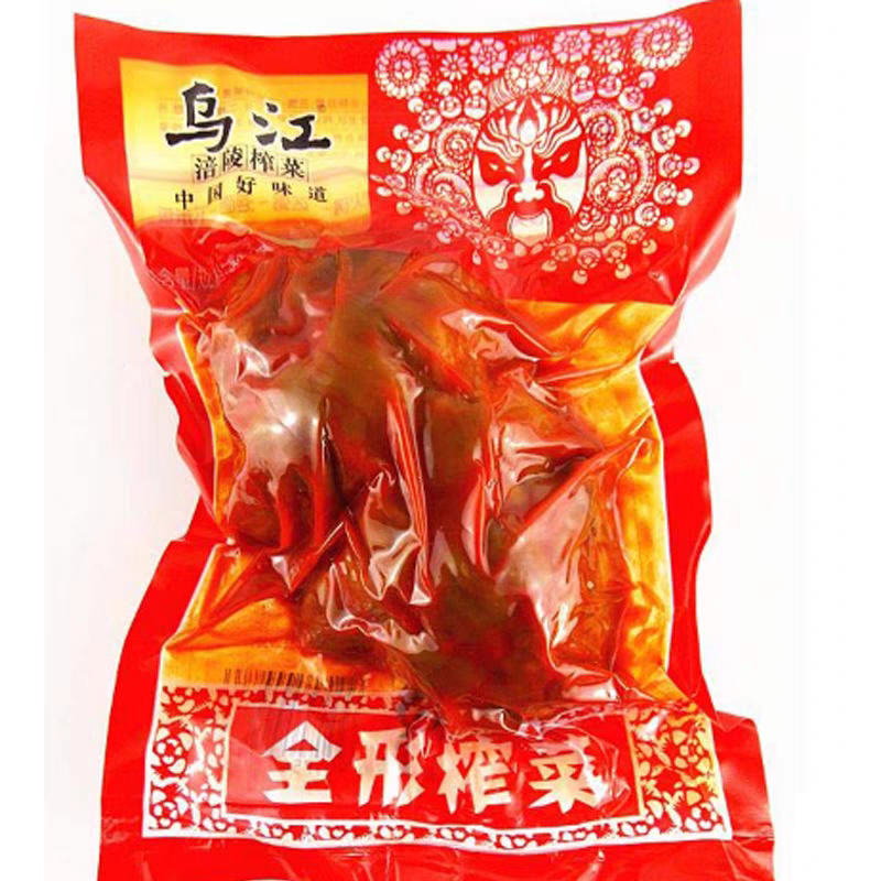 临期特价乌江涪陵官方榨菜全形咸香榨菜头300g袋炖汤做菜开味咸菜