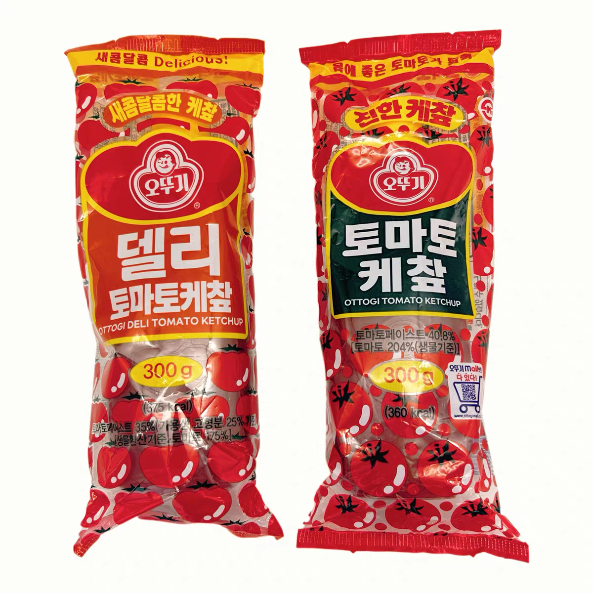 临期特价 韩国进口不倒翁番茄酱300g番茄沙司西红柿酱酸甜酱蘸酱