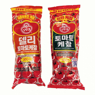 临期特价 韩国进口不倒翁番茄酱300g番茄沙司西红柿酱酸甜酱蘸酱