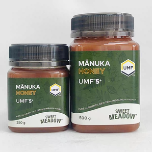 250g UMF5 500g健康养生冲饮 新西兰进口麦卢卡花蜂蜜 临期特价