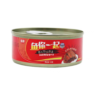 临期特价 下饭带鱼罐头100g香辣味休闲食品拌饭拌面 鱼你一起