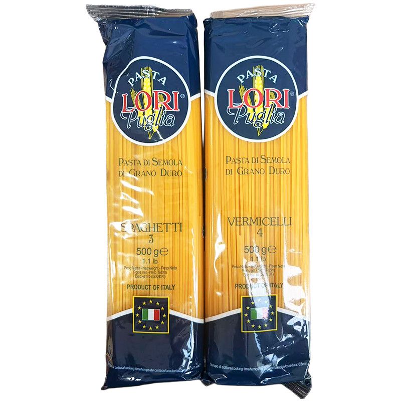 临期特价 意大利进口露澳牌意大利硬质小麦面细长条面直通粉500g