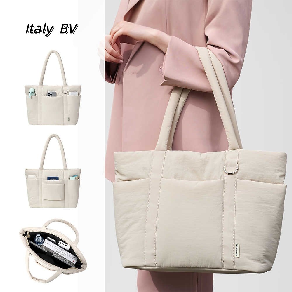 意大利BV女士大容量通勤单肩包15.6女大容量多用途14寸手提托特包适用苹果联想华为Matebook笔记本电脑包,3C数码配件,笔记本电脑包,淘宝优惠券,粉丝福利购,淘宝优惠卷