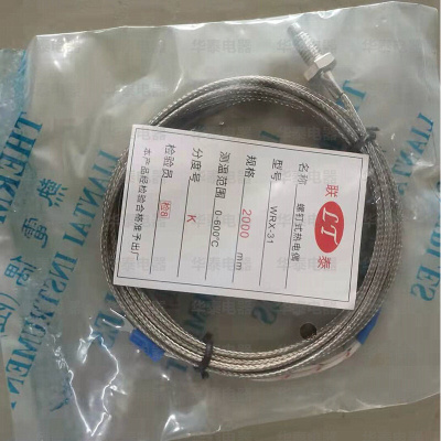 螺钉式温控表热电偶WRX-31温度传感器感温探头E型电热偶K型M6E型