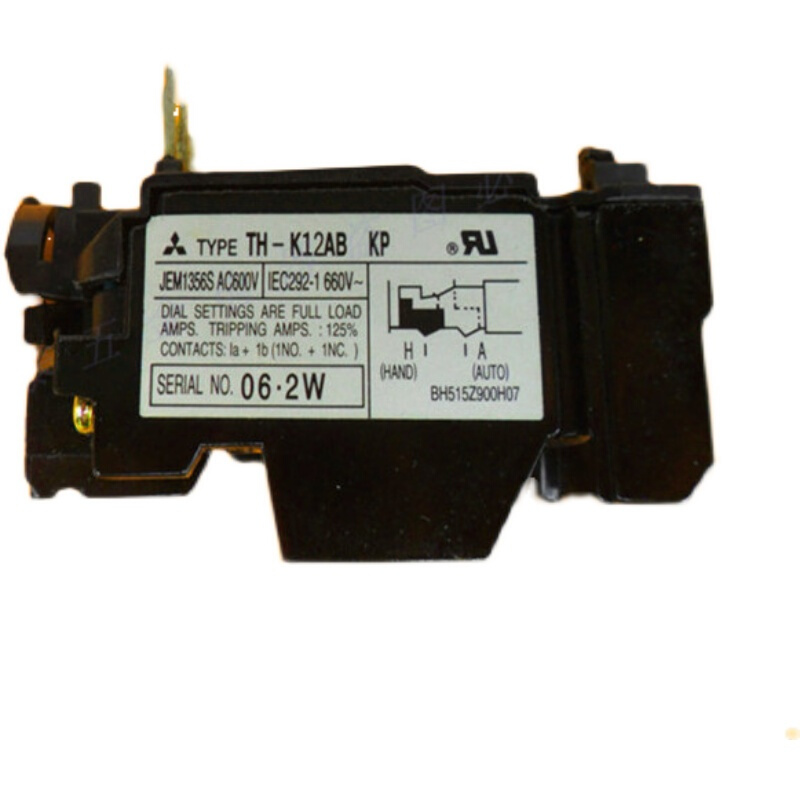 热继电器TH-K12(JRS5-12/Z)热过载继电器 热保护器4-6A5.2-8A1.1A