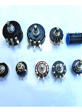 单圈线绕电位器WX030(111)-3W 1K  5K6 10K 22K可调电阻4K7 2K2