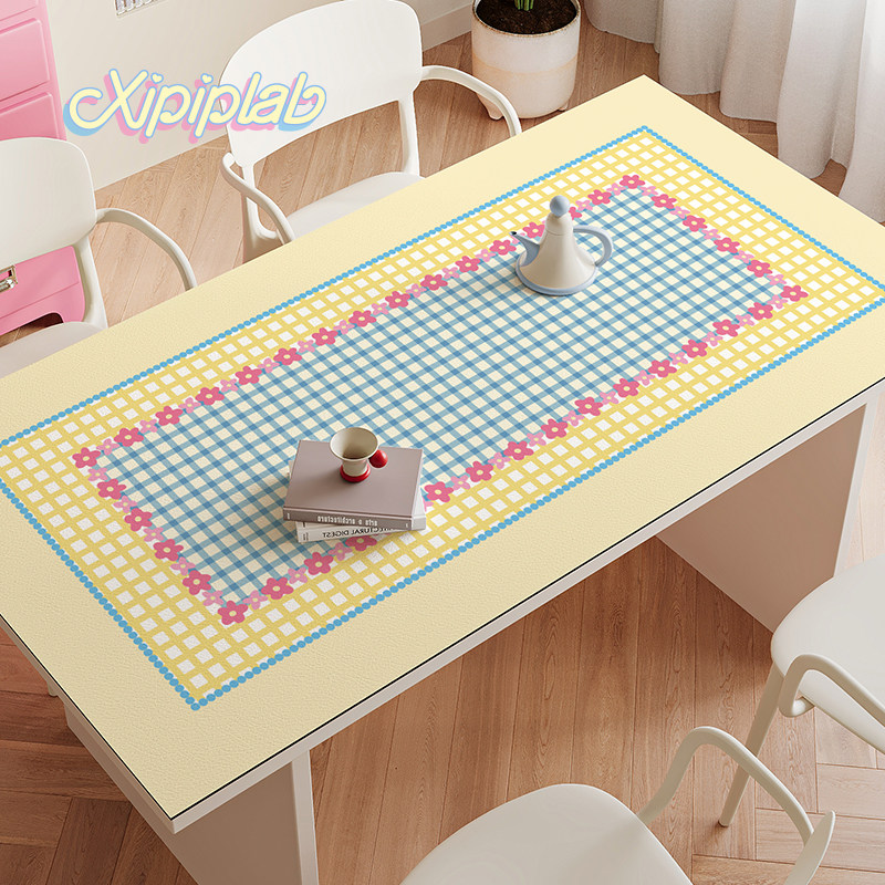 xipiplab多巴胺韩式家用皮革餐桌垫防水防烫免洗可擦桌布茶几垫子,居家布艺,桌布,淘宝优惠券,粉丝福利购,淘宝优惠卷