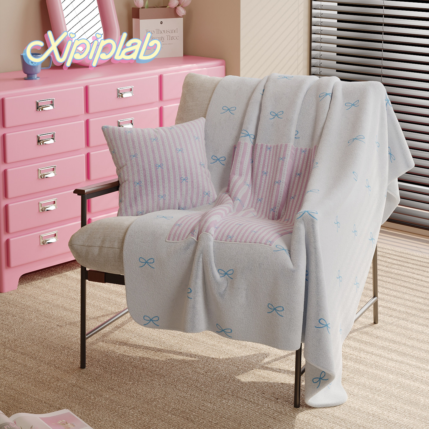 xipiplab抱枕毯子二合一午睡两用被子靠垫办公室折叠毯车载靠枕毯,居家布艺,抱枕被,淘宝优惠券,粉丝福利购,淘宝优惠卷