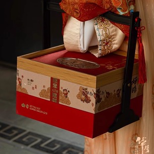 月餅包裝 盒 盒空禮盒高檔創(chuàng)意手提雙層8粒10粒裝 2025中秋月餅包裝