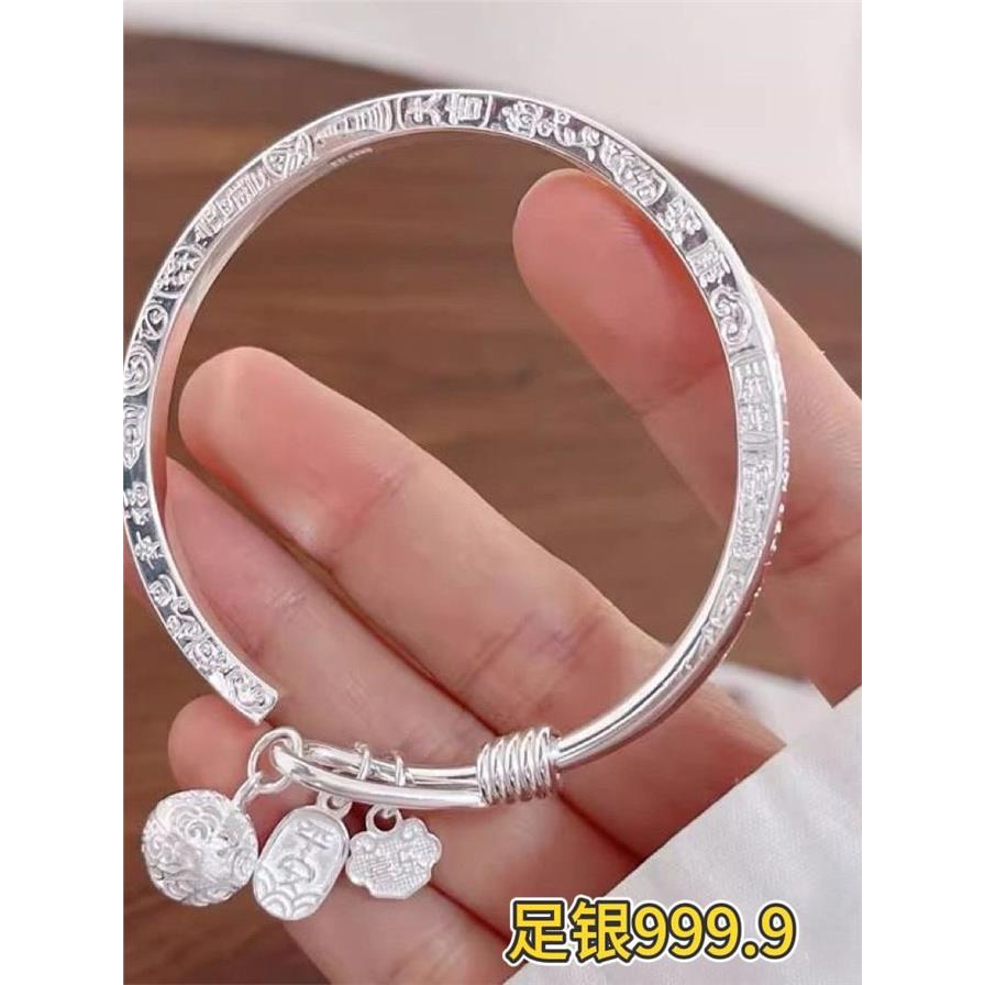 立大福足银.9吉言开口银