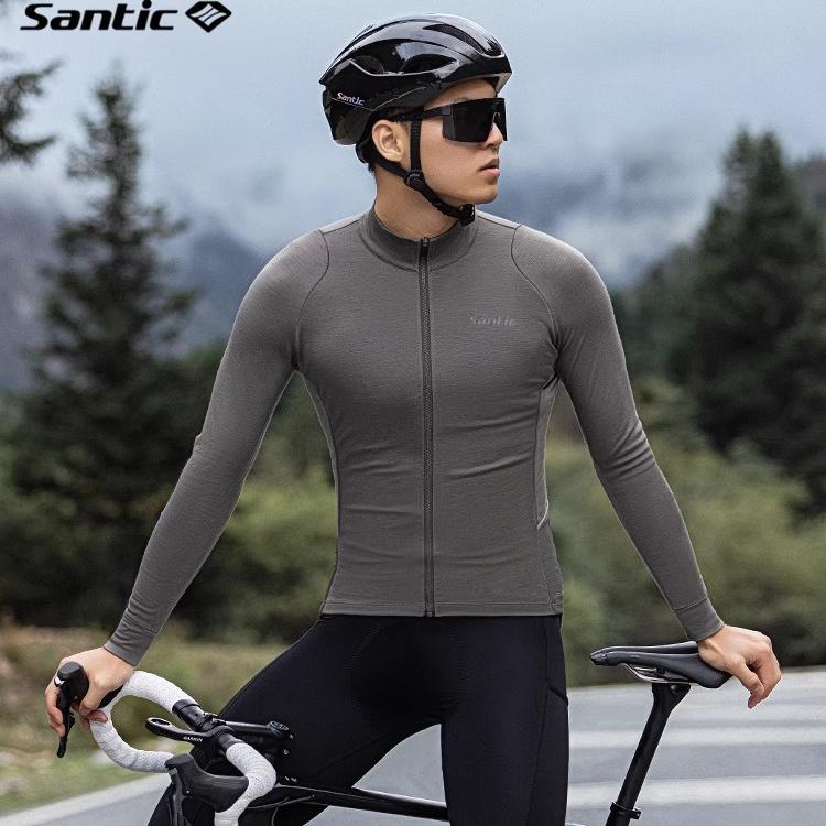 Santic森地客秋冬新款羊毛骑行服