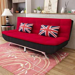 新沙发床可折叠小户型双人18米多功能布艺两用经济型可拆洗15客厂