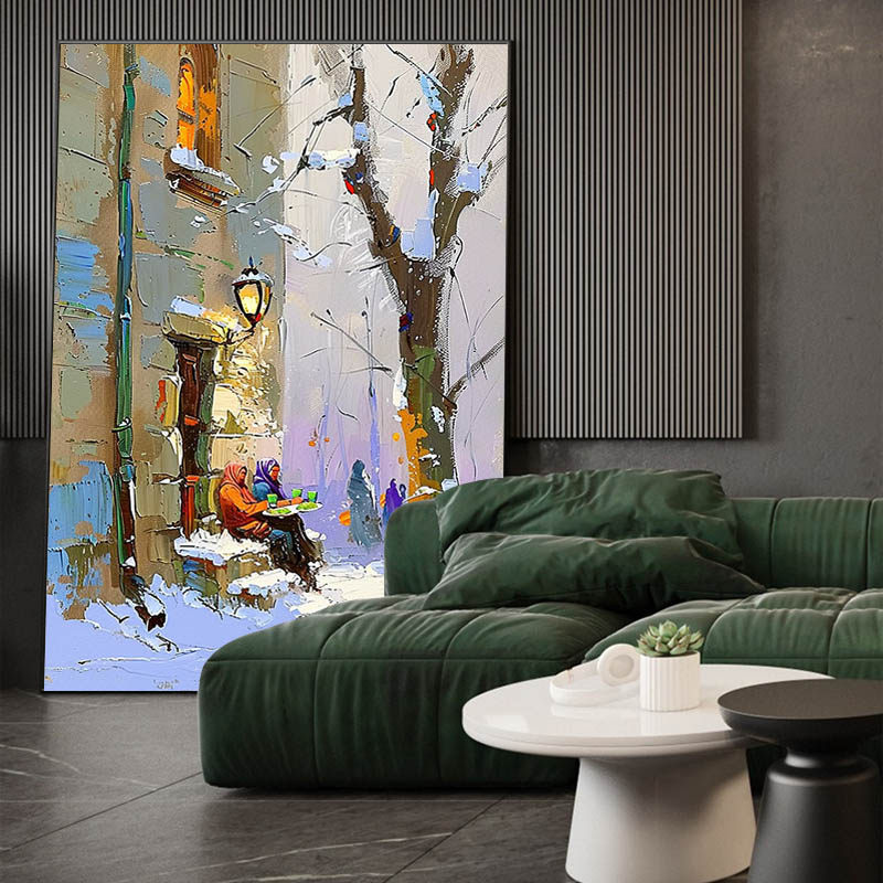 现代高级客厅北欧侘寂风纯手绘肌理艺术抽象涂鸦手工大幅装饰油画,家居饰品,油画,淘宝优惠券,粉丝福利购,淘宝优惠卷