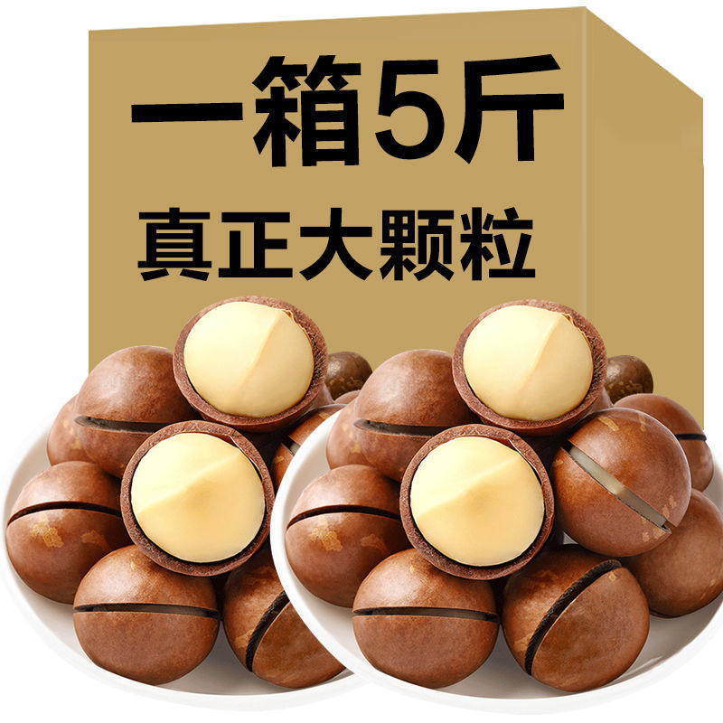 【送开口器】夏威夷果坚果价散装称斤一箱送礼走亲戚长辈实用