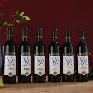 夏迪惟爱系列西拉赤霞珠干红葡萄酒750ml原酒进口红酒