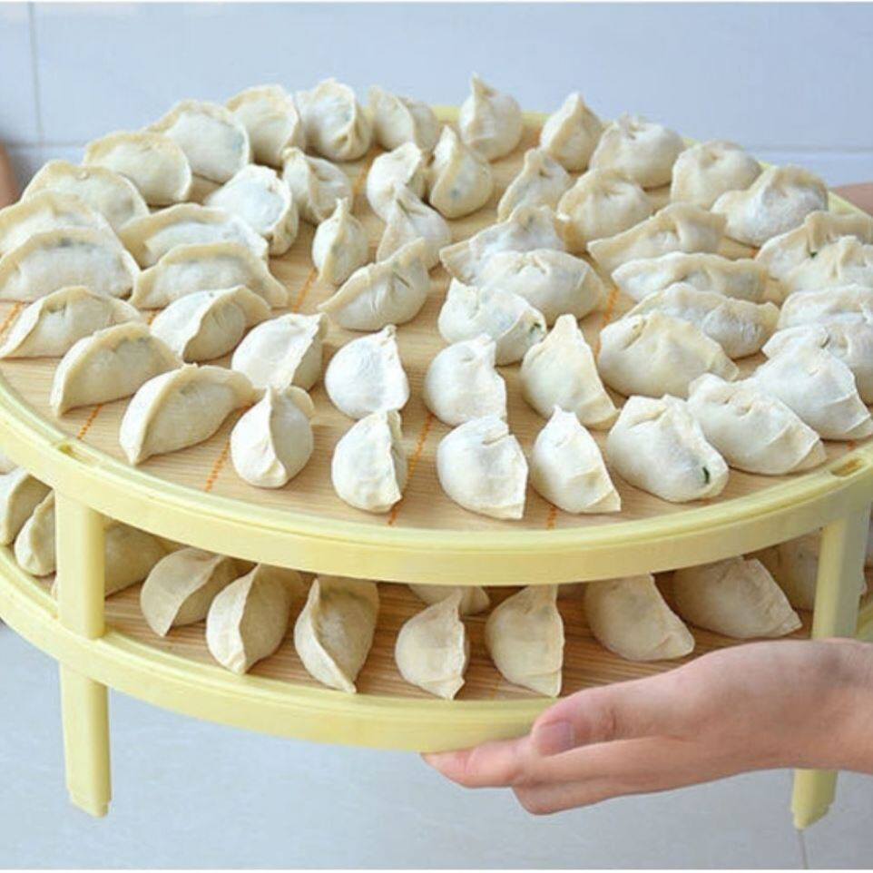 饺子托盘多层盖帘饺子帘包水饺盘