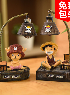 创意生日礼物动漫日式杂货小夜灯手办学生礼物公仔树脂工艺品摆件