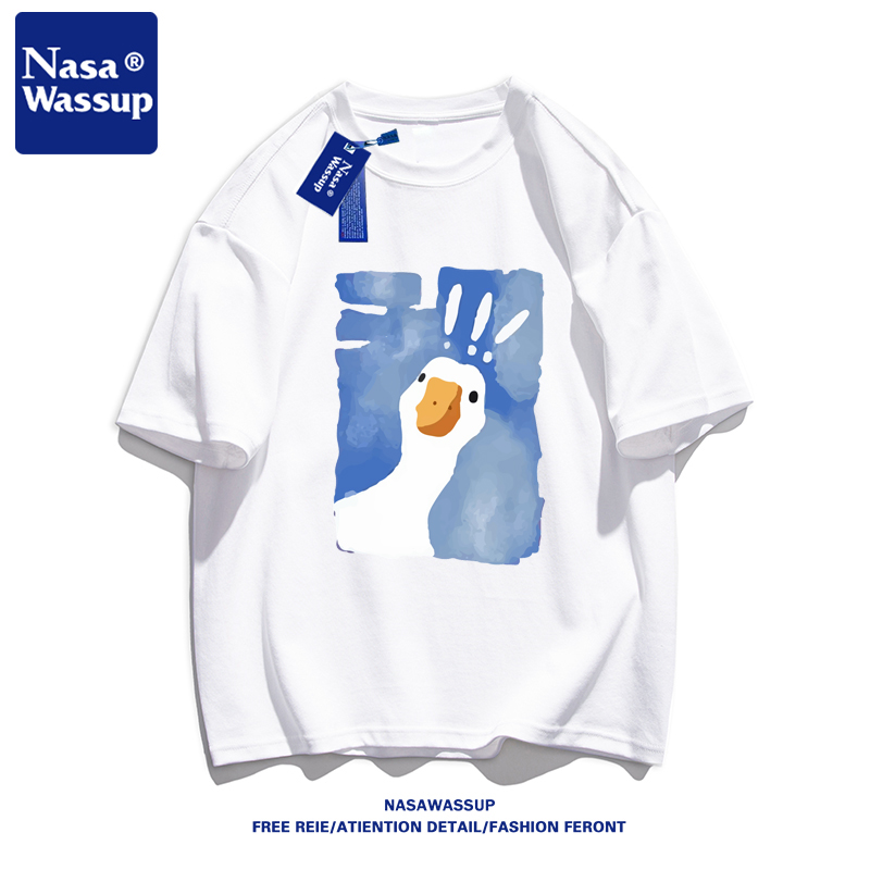 NASA短袖男女同款纯棉