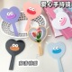 可爱心形大嘴巴化妆镜卡通香肠嘴手持镜学生宿舍梳妆镜手柄小镜子