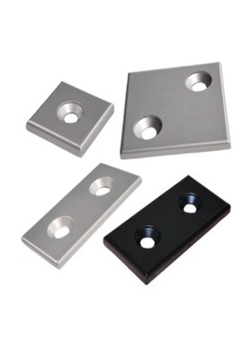 欧标40槽宽10.2铝合金端盖ARC01-408-4040/4060/4080/40120/40160