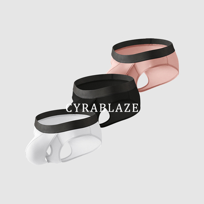 男士U凸植物纤维无痕三角内裤