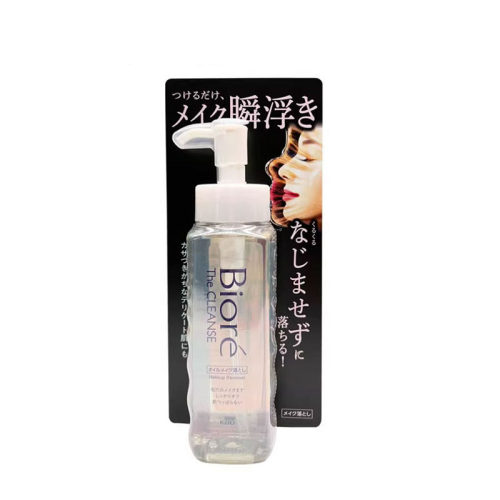 日本Biore碧柔瞬浮卸妆油液无摩擦快速深层清洁温和清爽190ml港版