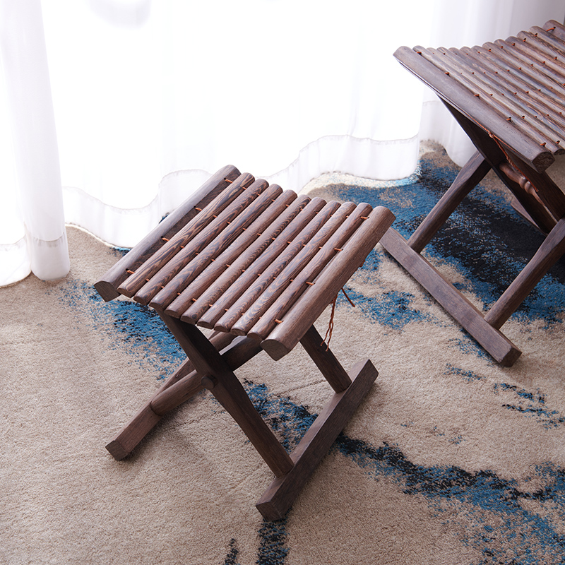 木果果木实木舒适小马扎