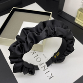 高颅顶港风洗脸头箍发卡2025新款 发箍女款 高级感洋气时尚 头饰压发