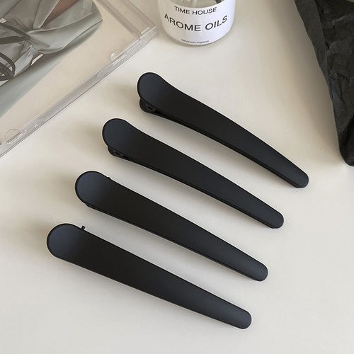 鸭嘴夹磨砂简约百搭大号防滑带齿