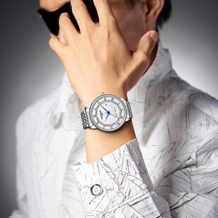 防水抖音直播爆款 手表男款 石英表男表 航海家腕表全盘夜光男士 新款