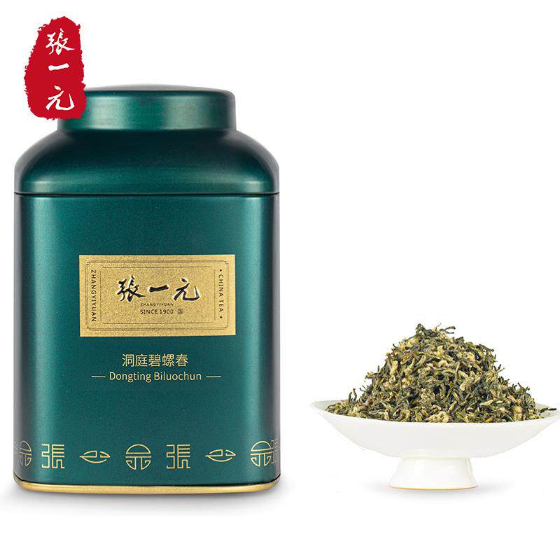 张一元官方旗舰店张一元茶叶碧螺春2025年新绿茶春茶经典系列单罐图片