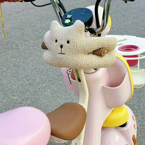 电动车儿童防撞头垫玩偶