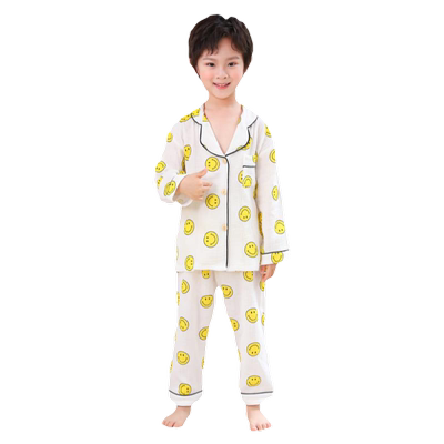 夏季男童纯棉家居服套装