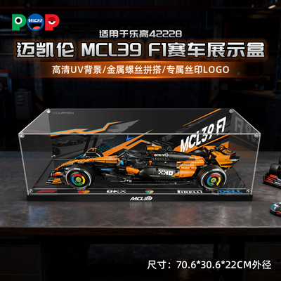 适用42228迈凯伦MCL39F1展示盒