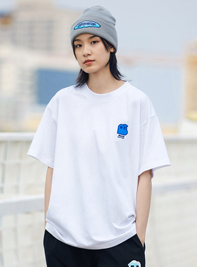 明星同款 MindError ME 小鸟刺绣Logo宽松基础短袖T恤男女同款夏