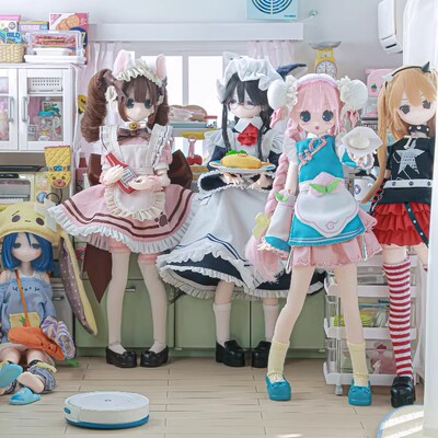 正版变身电器街BJD盲盒特六可动人偶潮玩桌面摆件女生礼物公仔