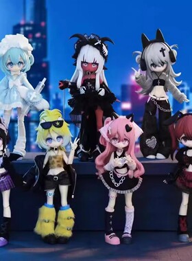 正版一万次出逃计划BJD盲盒12分可动人偶摆件公仔手办礼物