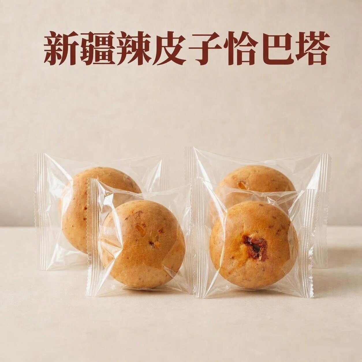 新疆辣皮子恰巴塔面包辣皮子包子烤包子不辣早餐代餐网红零食特产