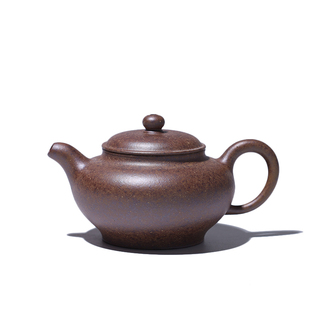 大吉羊柴烧宜兴紫砂壶茶壶茶具原矿本山绿泥薄胎掇只120Ml徐雅