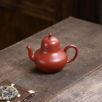 JCY-0371 非遗正品手工思婷（王腾飞）朱泥180cc 季畅园 宜兴紫砂