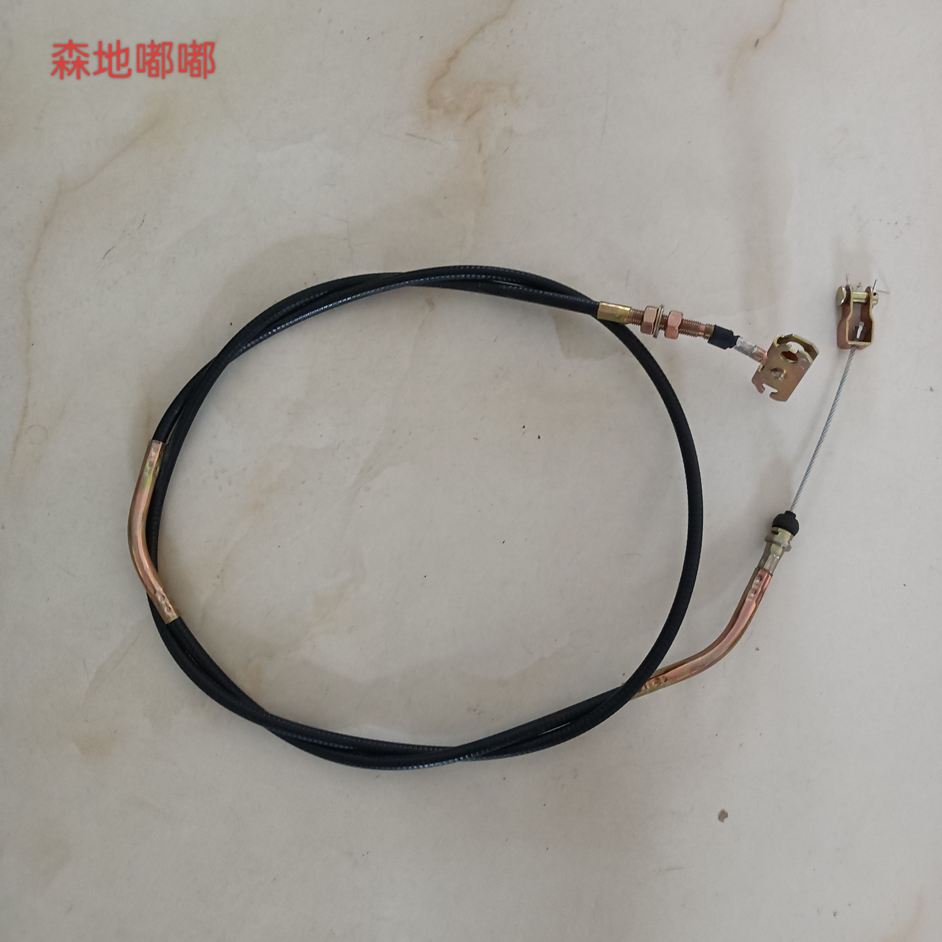 森地嘟嘟2门4门前刹车拉线森地领秀刹车线森地电动四轮车配件
