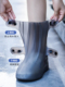 水鞋 鞋 套防滑耐磨硅胶雨鞋 雨天防雨鞋 儿童脚套雨靴 套外穿防水男款