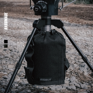 HARDMADE 战术露营黑化山系户外瓦斯罐套450G高山气罐收纳保护罩