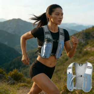 基础款户外越野跑马甲 多功能马拉松背包轻量化运动骑行双肩包