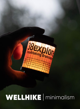 WELLHIKE户外RGB版迷你38灯 幸运转盘EDC装备氛围露营帐篷桌搭灯